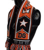 Dolce & Gabbana Multicolor DG Logo Printed Men Neck Wrap Shawl Scarf