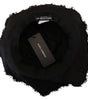 Dolce &amp; Gabbana Elegant Sun-Ready Black Designer Hat