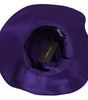 Dolce &amp; Gabbana Elegant Purple Silk Top Hat