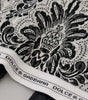 Dolce & Gabbana White Floral Whole Head Wrap One Size Cotton Hat