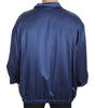Dolce & Gabbana Blue Heraldic Patch Full Zip KHALED Jacket