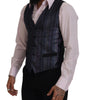 Dolce & Gabbana Multicolor Polyester Waistcoat Dress Formal Vest