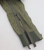 Dolce & Gabbana Green Striped Cargo Zipper Leg Men Trouser Pants