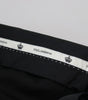 Dolce & Gabbana Black Striped Men Trousers Cotton Pants