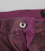 Dolce & Gabbana Magenta Cotton Men Casual Harness Denim Jeans