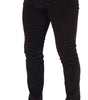 Dolce & Gabbana Brown Corduroy Men Casual Trouser Pants