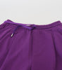 Dolce & Gabbana Purple Cotton Cargo Sweatpants Jogging Pants