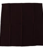 Dolce & Gabbana Brown Silk Blend Square Wrap Handkerchief Scarf