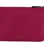 Pochette élégante en cuir rose Versace