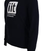 Dolce & Gabbana Blue Cashmere iit Print Pullover Sweater