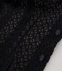 Dolce & Gabbana Black Wool Knitted Button Down Collar Jacket