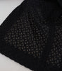 Dolce & Gabbana Black Button Down Long Blazer Cotton Jacket