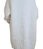 Dolce & Gabbana White Long Sleeves Fringes Cardigan Jacket