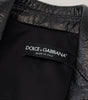 Dolce & Gabbana Black Long Sleeves Crop Blazer Cotton Jacket