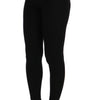 Dolce &amp; Gabbana Elegant Black Cashmere Pants