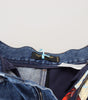 Dolce &amp; Gabbana Patchwork Jacquard Blue Denim Luxury Jeans