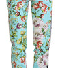 Dolce &amp; Gabbana Elegant Multicolor Viscose Pants