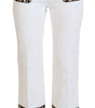Dolce &amp; Gabbana Elegant Leopard Print Pants for Sophisticated Style