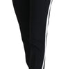 Dolce &amp; Gabbana Elegant Black Wool-Silk Pants