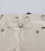 Dolce &amp; Gabbana Chic Beige Cotton Trousers for Elegant Comfort