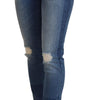 Dolce &amp; Gabbana Elegant Tattered Denim Pants – Chic Casualwear