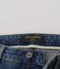 Dolce &amp; Gabbana Elegant Tattered Denim Pants – Chic Casualwear