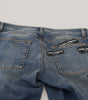 Dolce &amp; Gabbana Elegant Tattered Denim Pants – Chic Casualwear
