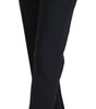 Dolce &amp; Gabbana Chic Gray Wool Blend Pants for Elevated Style