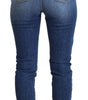 Dolce &amp; Gabbana Elegant Blue Denim Pants - Tailored Fit