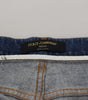 Dolce &amp; Gabbana Elegant Blue Denim Pants - Tailored Fit