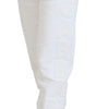Dolce &amp; Gabbana Elegant White Cotton Trousers