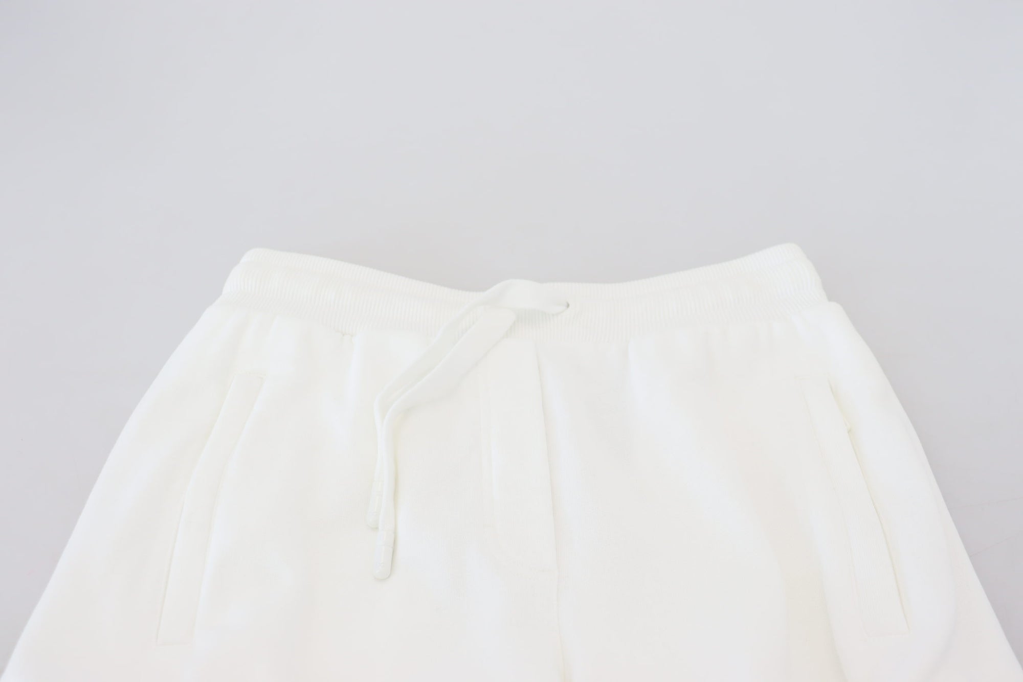 Dolce &amp; Gabbana Elegant White Cotton Trousers
