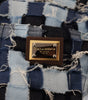 Dolce &amp; Gabbana Multicolor Patchwork High-Waist Skinny Jeans