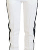 Dolce &amp; Gabbana Chic White Jogger Pants for Elevated Comfort