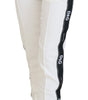 Dolce &amp; Gabbana Chic White Jogger Pants for Elevated Comfort