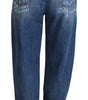 Dolce &amp; Gabbana Elegant Tattered Denim Jeans