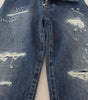 Dolce &amp; Gabbana Elegant Tattered Denim Jeans