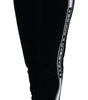 Dolce &amp; Gabbana Elegant Velvet Pants - Timeless Black Luxury