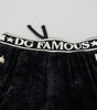 Dolce &amp; Gabbana Elegant Velvet Pants - Timeless Black Luxury
