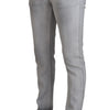 Dolce & Gabbana Gray Washed Skinny Men Denim Jeans