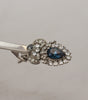 Dolce & Gabbana Elegant Sterling Silver Glass Brooch