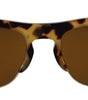 Dolce & Gabbana Brown Gold Acetate Havana DG430A Sunglasses