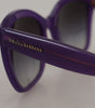 Dolce & Gabbana Purple Acetate Square Full Rim DG4240 Sunglasses