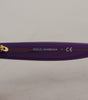 Dolce & Gabbana Purple Acetate Square Full Rim DG4240 Sunglasses