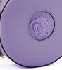 Versace Elegant Purple Round Shoulder Bag