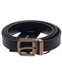 Dolce & Gabbana Blue Leather Logo Belt