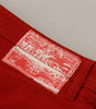 Dolce & Gabbana Red Cotton Straight Fit Men Denim Jeans