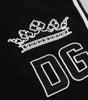 Dolce & Gabbana Black Cotton DG Crown Men Denim Jeans