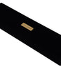 Dolce & Gabbana Black Velvet Logo Plaque Storage Bracelet Jewelry Box