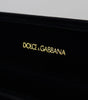 Dolce & Gabbana Black Velvet Logo Plaque Storage Bracelet Jewelry Box